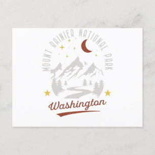  nationaal park Mount Rainier Washington Briefkaart