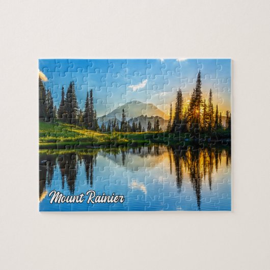 Nationaal park Mount Rainier, Washington Legpuzzel (Horizontaal)