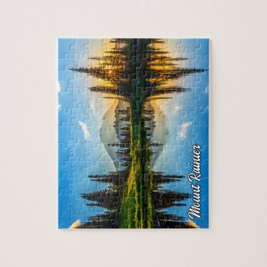 Nationaal park Mount Rainier, Washington Legpuzzel (Verticaal)