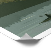 Nationaal park Mount Rainier Washington Reis Poster (Hoek)