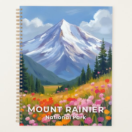 Nationaal park Mount Rainier | Washington Travel Planner (Voorkant)