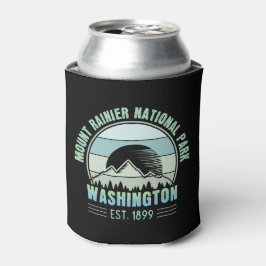 Nationaal park Mount Rainier Washington USA Retro Blikjeskoeler