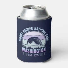 Nationaal park Mount Rainier Washington USA Retro Blikjeskoeler