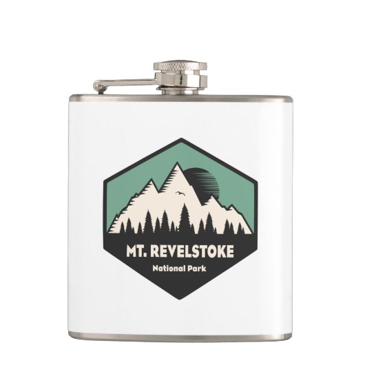 Nationaal park Mount Revelstoke Heupfles (Voorkant)