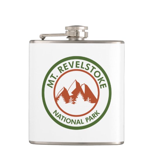 Nationaal park Mount Revelstoke Heupfles (Voorkant)