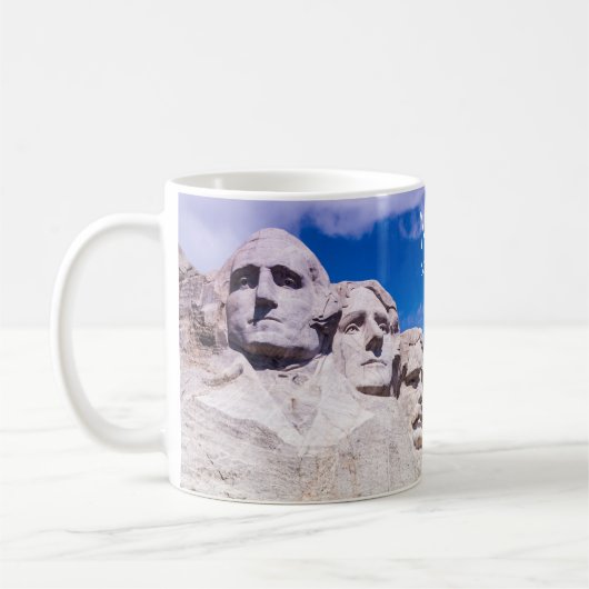 Nationaal park Mount Rushmore Koffiemok (Links)