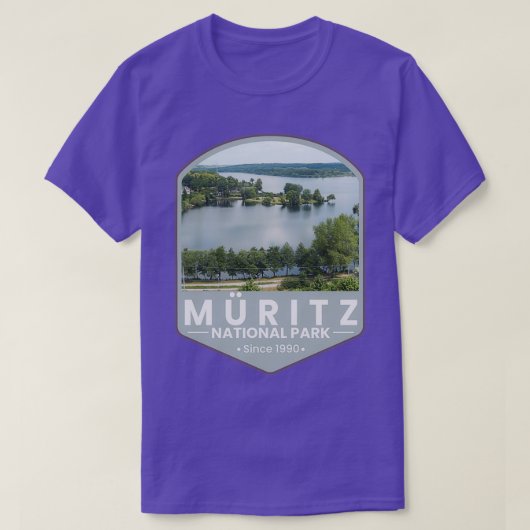 Nationaal park Mritz 4 T-shirt (Design voorkant)