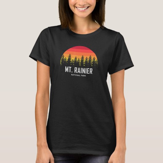 Nationaal park Mt. Rainier_3 T-shirt (Voorkant)