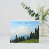 Nationaal park Mt Rainier Briefkaart (Staand voorkant)