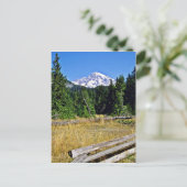 Nationaal park Mt. Rainier Briefkaart (Staand voorkant)
