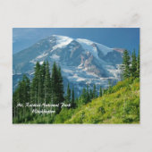 Nationaal park Mt. Rainier Briefkaart (Voorkant)