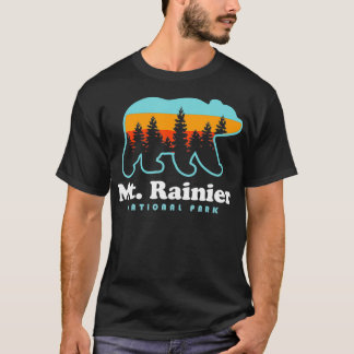 Nationaal park Mt Rainier Hikes Washington Beer T-shirt