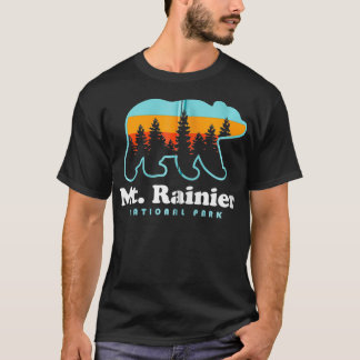 Nationaal park Mt Rainier Hikes Washington Beer Zi T-shirt