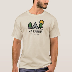 Nationaal park Mt. Rainier T-shirt