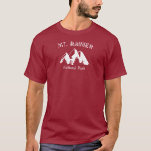 Nationaal park Mt. Rainier T-shirt