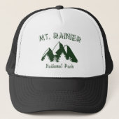 Nationaal park Mt. Rainier Trucker Pet (Voorkant)