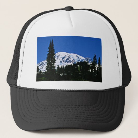 Nationaal park Mt. Rainier Trucker Pet (Voorkant)