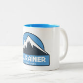 Nationaal park Mt. Rainier Tweekleurige Koffiemok (Voorkant rechts)