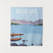 Nationaal park Nelson Lake Wandkleed (Voorkant)