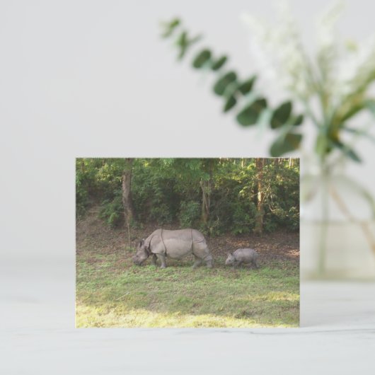 Nationaal Park Nepal Briefkaart (Staand voorkant)