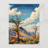 Nationaal park Nevada Briefkaart (Voorkant)