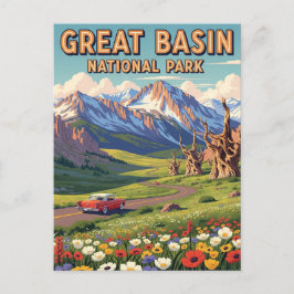 nationaal park Nevada Briefkaart