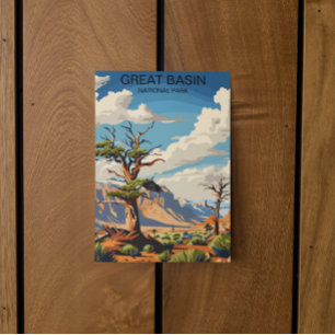 Nationaal park Nevada Briefkaart