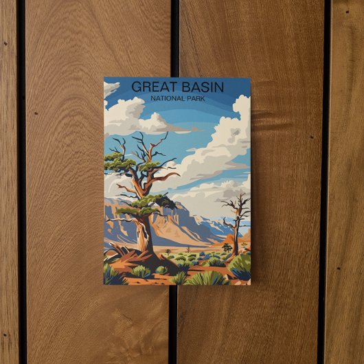 Nationaal park Nevada Briefkaart