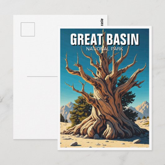 Nationaal park Nevada Briefkaart (Voorkant / Achterkant)