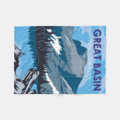 Nationaal park Nevada Fleece Deken (Voorkant (Horizontaal))