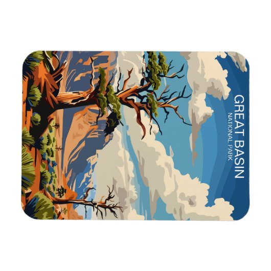 Nationaal park Nevada  Magneet (Horizontaal)