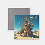 Nationaal park Nevada Magneet (Voorkant / Achterkant)