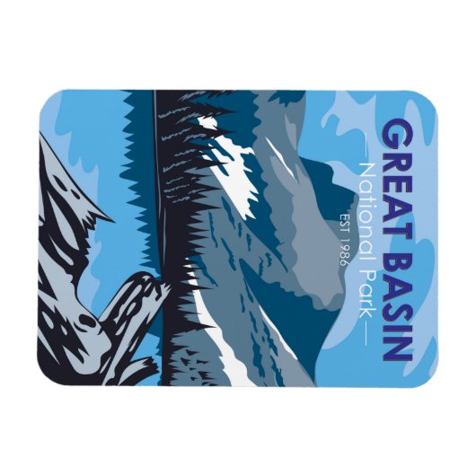 Nationaal park Nevada  Magneet (Horizontaal)