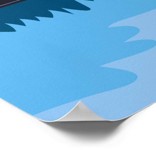 Nationaal park Nevada  Poster (Hoek)