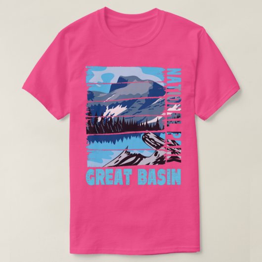 Nationaal park Nevada T-shirt (Design voorkant)
