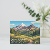 Nationaal park Nevado de Colima Mexico Briefkaart (Staand voorkant)