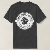 Nationaal Park New River Gorge 2 T-shirt (Design voorkant)