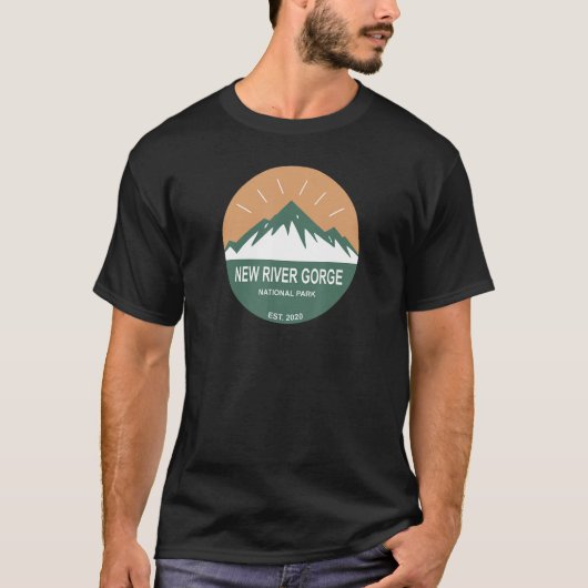 Nationaal Park New River Gorge 5 T-shirt (Voorkant)