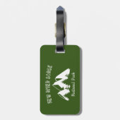 Nationaal Park New River Gorge Bagagelabel (Achterkant verticaal)