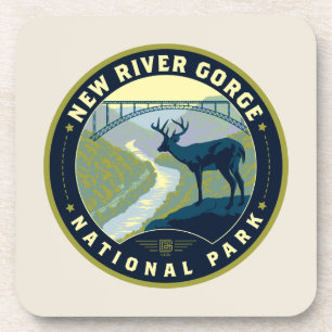 Nationaal Park New River Gorge Bier Onderzetter