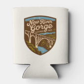 Nationaal Park  New River Gorge Blikjeskoeler (Achterkant)