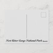 Nationaal Park New River Gorge Briefkaart (Achterkant)