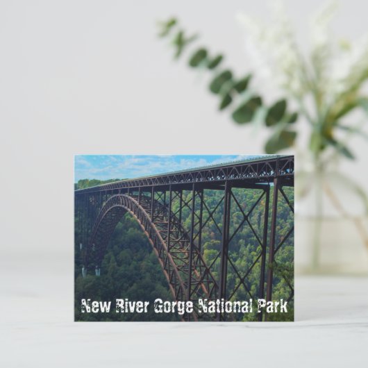 Nationaal Park New River Gorge Briefkaart (Staand voorkant)