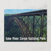 Nationaal Park New River Gorge Briefkaart (Voorkant)