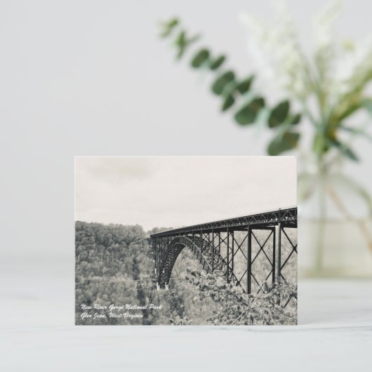 Nationaal Park New River Gorge Briefkaart (Staand voorkant)