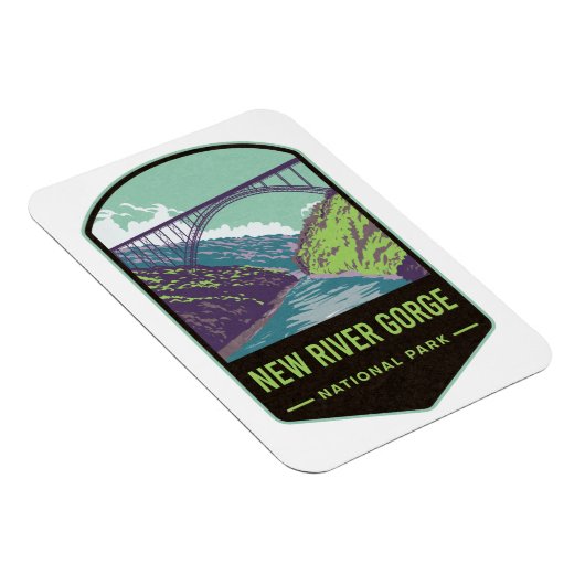 Nationaal Park New River Gorge Magneet (Rechterzijde)
