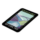  Nationaal Park New River Gorge Magneet (Linkerzijde)