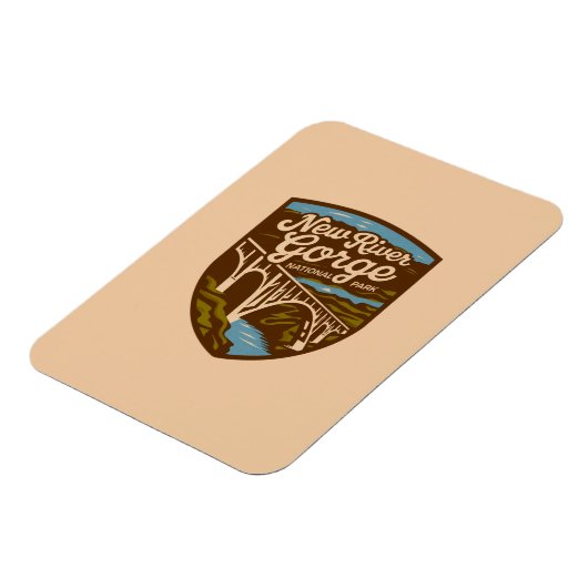 Nationaal Park  New River Gorge Magneet (Linkerzijde)