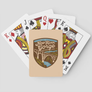 Nationaal Park New River Gorge Pokerkaarten