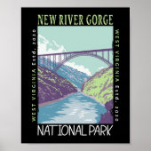  Nationaal Park New River Gorge Poster (Voorkant)
